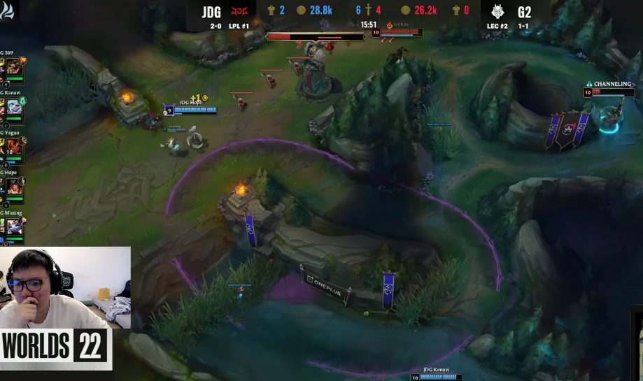 JDG横扫MAD,Canyon团战一打五鏖战多局成都决赛之夜,锁定晋级资格 JDG横扫MAD,Canyon团战一打五鏖战多局成都决赛之夜,锁定晋级资格